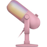 Razer Seiren V3 Chroma 32-Bit DSP Quartz, Micrófono rosa
