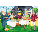 Schmidt Spiele Bibi & Tina Caja de rompecabezas en maletín de metal, Puzzle 