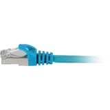 Sharkoon Cable patch SFTP, RJ-45, con cable base Cat.7a azul