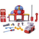 Spin Master PATRULLA CANINA - Estación de Bomberos Paw Patrol con Figura de Marshall, Camión de Bomberos, Luces y Sonidos - Patrulla Canina Juguetes - Regalo Niño 3 años + - 6073765 - Juguetes Niños 3 años +, Juego de construcción PAW Patrol PATRULLA CANINA - Estación de Bomberos con Figura de Marshall, Camión de Bomberos, Luces y Sonidos - Patrulla Canina Juguetes - Regalo Niño 3 años + - 6073765 - Juguetes Niños 3 años +, Parque de bomberos, 3 año(s), Multicolor