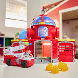 Spin Master PATRULLA CANINA - Estación de Bomberos Paw Patrol con Figura de Marshall, Camión de Bomberos, Luces y Sonidos - Patrulla Canina Juguetes - Regalo Niño 3 años + - 6073765 - Juguetes Niños 3 años +, Juego de construcción PAW Patrol PATRULLA CANINA - Estación de Bomberos con Figura de Marshall, Camión de Bomberos, Luces y Sonidos - Patrulla Canina Juguetes - Regalo Niño 3 años + - 6073765 - Juguetes Niños 3 años +, Parque de bomberos, 3 año(s), Multicolor