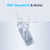 SwitchBot Detector de agua WLAN blanco