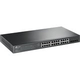 TP-Link Omada TL-SG2428P Gestionado L2/L2+ Gigabit Ethernet (10/100/1000) Energía sobre Ethernet (PoE) 1U Negro, Interruptor/Conmutador Gestionado, L2/L2+, Gigabit Ethernet (10/100/1000), Energía sobre Ethernet (PoE), Montaje en rack, 1U