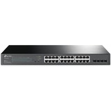 TP-Link Omada TL-SG2428P Gestionado L2/L2+ Gigabit Ethernet (10/100/1000) Energía sobre Ethernet (PoE) 1U Negro, Interruptor/Conmutador Gestionado, L2/L2+, Gigabit Ethernet (10/100/1000), Energía sobre Ethernet (PoE), Montaje en rack, 1U