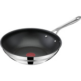 Tefal Sartén wok by Jamie Oliver Cook Smart, Pan acero fino/Negro