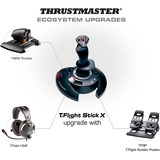 Thrustmaster T.Flight Stick X, Palanca de mando negro/Rojo
