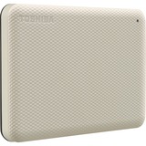 Toshiba Canvio Advance disco duro externo 4000 GB Blanco, Unidad de disco duro beige, 4000 GB, 2.5", 2.0/3.2 Gen 1 (3.1 Gen 1), Blanco