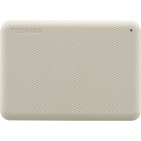 Toshiba Canvio Advance disco duro externo 4000 GB Blanco, Unidad de disco duro beige, 4000 GB, 2.5", 2.0/3.2 Gen 1 (3.1 Gen 1), Blanco
