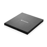 Verbatim 43886 unidad de disco óptico DVD±RW Negro, Regrabadora DVD externa Negro, Bandeja, Sobremesa/Portátil, DVD±RW, USB 3.2 Gen 1 (3.1 Gen 1), CD-R, CD-RW, DVD+R, DVD+R DL, DVD+RW, DVD-R, DVD-R DL, DVD-RW