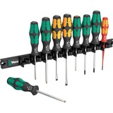 Wera 9650 Barra magnética Juego de destornilladores Kraftform, 9 piezas 