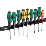Wera 9650 Barra magnética Juego de destornilladores Kraftform, 9 piezas 