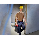 Wiha Maletín de herramientas Set básico L eléctrico, Kit de herramientas rojo/Amarillo