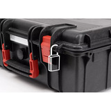 Wiha Maletín de herramientas Set básico L eléctrico, Kit de herramientas rojo/Amarillo