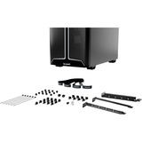 be quiet! Pure Base 501 DX Black Midi Tower Negro, Cajas de torre negro, Midi Tower, PC, Negro, ATX, micro ATX, Mini-ATX, Acrilonitrilo butadieno estireno (ABS), Vidrio, Acero, Multi