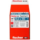 fischer PowerFast II 10,0x100 6kant TX blvz, 566377, Tornillo 
