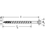 fischer PowerFast II 10,0x100 6kant TX blvz, 566377, Tornillo 