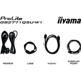 iiyama G-Master GB2771QSU-W1 Red Eagle, Monitor de gaming blanco (mate)