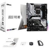 ASRock B650 PRO RS, Placa base blanco/Negro