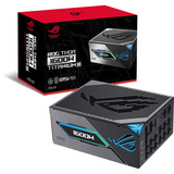 ASUS ROG -THOR-1600T3-GAMING unidad de fuente de alimentación 1600 W 20+4 pin ATX ATX Gris, Fuente de alimentación de PC negro, 1600 W, 100 - 240 V, Activo, 125 W, 1600 W, 125 W