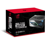 ASUS ROG -THOR-1600T3-GAMING unidad de fuente de alimentación 1600 W 20+4 pin ATX ATX Gris, Fuente de alimentación de PC negro, 1600 W, 100 - 240 V, Activo, 125 W, 1600 W, 125 W