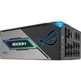 ASUS ROG -THOR-1600T3-GAMING unidad de fuente de alimentación 1600 W 20+4 pin ATX ATX Gris, Fuente de alimentación de PC negro, 1600 W, 100 - 240 V, Activo, 125 W, 1600 W, 125 W