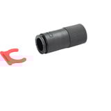 Alphacool Acoplamiento rápido ES G1/4 IG PushIn hembra, Conexión negro