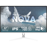 Arozzi Nova 32T2K180, Monitor de gaming blanco