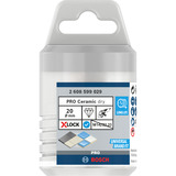 Bosch Corona de perforación en seco PRO Ceramic X-LOCK, Ø 20mm, Taladro 