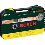 Bosch Juego de taladros / destornilladores V-Line, 103 piezas, Conjuntos de brocas & puntas verde
