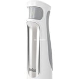 Braun MultiQuick 7 MQ7035IWH 0,6 L Batidora de inmersión 1000 W Acero inoxidable, Blanco, Batidora de mano blanco/Acero fino, Batidora de inmersión, 0,6 L, Función de impulso, Picahielos, 1,2 m, 1000 W