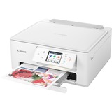Canon PIXMA TS7650i Inyección de tinta A4 1200 x 1200 DPI Wifi, Impresora multifuncional blanco, Inyección de tinta, Impresión a color, 1200 x 1200 DPI, Copia a color, A4, Blanco