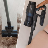 Cecotec Conga Rockstar 1500 Ray Eternal, Aspirador vertical negro/Azul