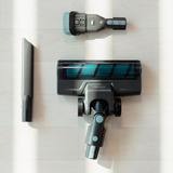 Cecotec Conga Rockstar 1500 Ray Eternal, Aspirador vertical negro/Azul