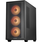 Chieftec GS-03B-OP carcasa de ordenador Midi Tower Negro, Cajas de torre negro, Midi Tower, PC, Negro, ATX, EATX, micro ATX, Mini-ITX, Juego, Multi