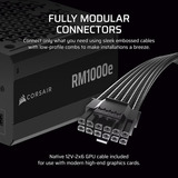 Corsair RM1000e Reacondicionado, Fuente de alimentación de PC negro