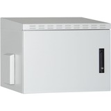 Digitus Carcasa de pared IP55 - para utilizar al aire libre - 600 x 600 mm (an. x pr.), Armario IT gris claro, Bastidor de pared, 100 kg, Gris