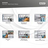 Digitus Conmutador Matricial HDMI / Multi-visor 4x2, Conmutador HDMI 