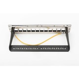 Digitus Panel de conexión modular, 8 puertos, Patch Panel negro, 8 puertos, Negro, Montaje en bastidor, 1U, 270 mm, 120 mm, 171,212 g