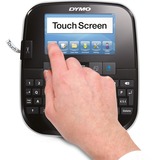 Dymo LabelManager ™ 500TS QWZ, Rotulador negro/Plateado, QWERTZ, D1, Transferencia térmica, 300 x 300 DPI, 20 mm/s, Negro, Plata