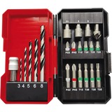 EINHELL Atornillador a batería TE-CD 12/1 +22+CL, 12 Voltios, Taladro/destornillador rojo/Negro