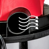 EINHELL TC-VC 1812 S 12 L Aspiradora cilíndrica Seca y húmeda 1250 W, Aspiradora en húmedo y en seco rojo, 1250 W, Aspiradora cilíndrica, Seca y húmeda, 12 L, 80 dB, Negro, Rojo, Plata