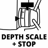 EINHELL Taladro de columna TE-BD 550 E rojo/Negro