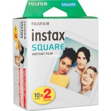 Fujifilm Instax Square película instantáneas 20 pieza(s) 62 x 62 mm, Papel fotográfico 20 pieza(s)