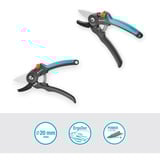 GARDENA Tijeras de jardín PremiumCut - Madera seca, Tijeras de podar gris/Turquesa