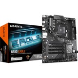 GIGABYTE B550 EAGLE Placa base - Procesadores AMD Ryzen serie 5000 G, VRM de 10+3+1 fases, hasta 3200 MHz DDR4, 1xPCIe 4.0 + 1xPCIe 3.0 M.2, LAN 1GbE, USB 3.2 Gen 2 VRM de 10+3+1 fases, hasta 3200 MHz DDR4, 1xPCIe 4.0 + 1xPCIe 3.0 M.2, LAN 1GbE, USB 3.2 Gen 2, AMD, Zócalo AM4, AMD Ryzen 3000 Series, AMD Ryzen 4000 Series, AMD Ryzen 5000 Series, Zócalo AM4, DDR4-SDRAM, 128 GB