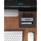 ICY BOX IB-1233CL-CR USB 3.2 Gen 1 (3.1 Gen 1) Type-A Negro, Estación de acoplamiento negro, Unidad de disco duro, SSD, SATA, 2.5,3.5", USB 3.2 Gen 1 (3.1 Gen 1) Type-A, Negro, 5 Gbit/s