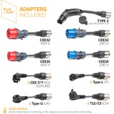 Juice Technology JUICE BOOSTER 3 air MASTER Traveller Set, Wallbox  antracita/Negro