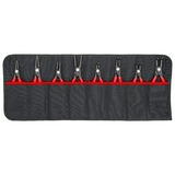 KNIPEX 00 19 58 V02, Set de pinzas rojo