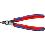 KNIPEX 78 41 125 alicate Alicates cortaalambres, Alicates eléctricos rojo/Azul, Alicates cortaalambres, Acero, De plástico, Azul/Rojo, 12,5 cm, 57 g