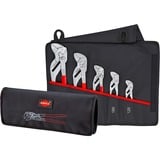 KNIPEX Juego de llaves de pinza, 5 piezas, Set de pinzas rojo
